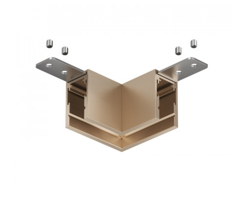 Соединитель для шинопровода Denkirs SHINE PRIME BASE TR4931-CP