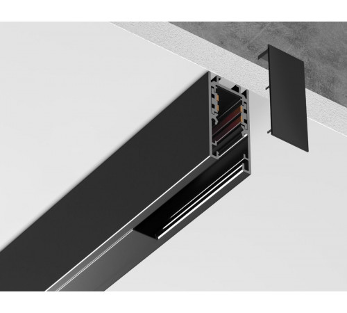 Заглушка для магнитного шинопровода Magnetic 48V 10mm 2шт Ambrella Light Track System GL1988