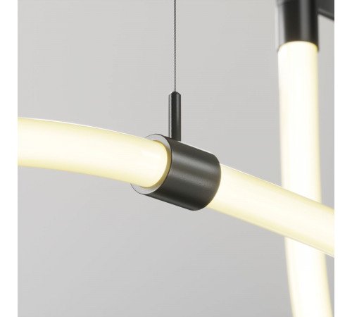 Потолочный коннектор с тросовым подвесом Maytoni Technical Tau TRA154CSW-1B