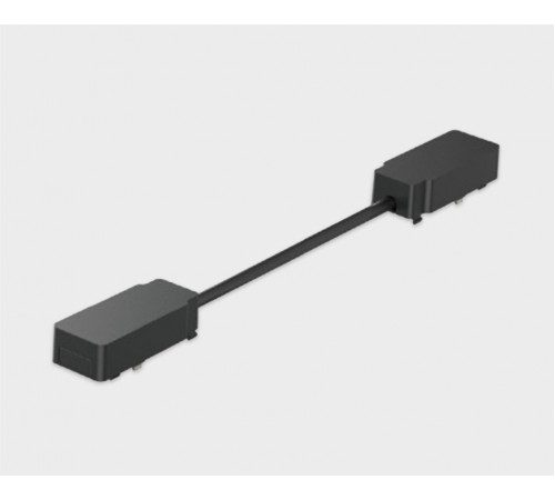 Коннектор гибкий угловой для магнитного шинопровода Italline IT09-9027 black Коннектор гибкий угловой для магнитного шинопровода Italline IT09-9027 black