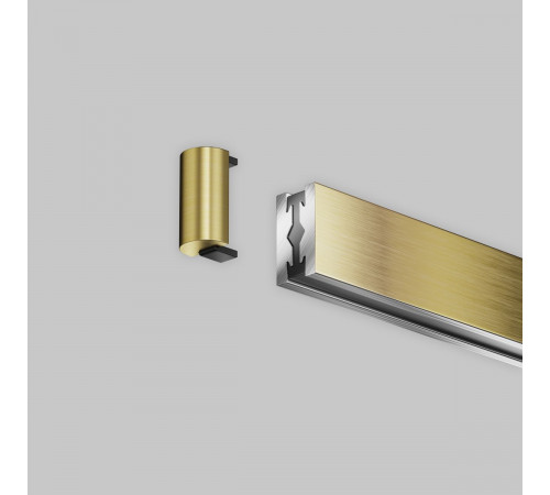 Заглушка торцевая для шинопровода Flarity Maytoni Technical TRA154EC-BS