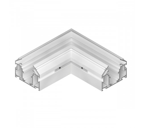Соединитель для трека UNO под гарпун горизонтальный угловой Lightstar Uno Pro 509406