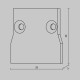 Заглушка к профилю Elasity IP Maytoni O-TR001-B-EC2