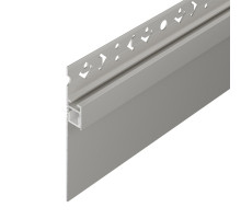 Профиль-плинтус для светодиодных лент и линеек Arlight ARH-PLINTUS-50-FANTOM-3000 RAL7044 (Алюминий) 041776