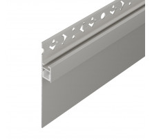 Профиль-плинтус для светодиодных лент и линеек Arlight ARH-PLINTUS-50-FANTOM-3000 RAL7044 (Алюминий) 041776