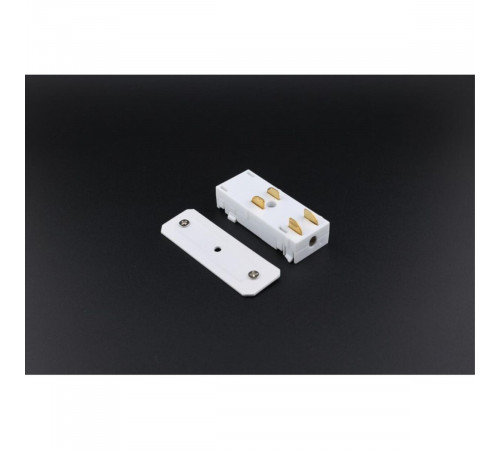 Коннектор питания прямой для магнитного шинопровода Aployt Magnetic track 220 APL.0280.10.01