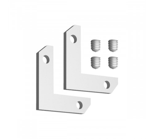 Соединитель угловой горизонтальный для арт.135325-135328 (2 шт. в комплекте) LumFer For Novotech Flum 135330