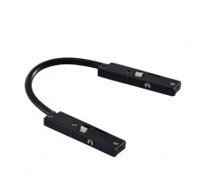 Коннектор гибкий для магнитного шинопровода Arlight MAG-MICROCOSM-CON-FLEX-LONG-POWER (BK) (IP20 Пластик) 062270