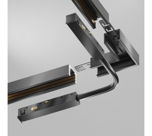 Коннектор питания шарнирный Exility X Maytoni TRA239CS-42B