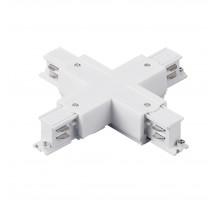 Соединение крестовое с подводом питания к треку 5040xx-(F)/(R) Lightstar Quattro 504146-FR