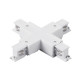 Соединение крестовое с подводом питания к треку 5040xx-(F)/(R) Lightstar Quattro 504146-FR