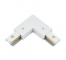 Коннектор угловой с вводом питания для однофазного шинопровода Myfar Accessories for Single MT0101-CLP-W