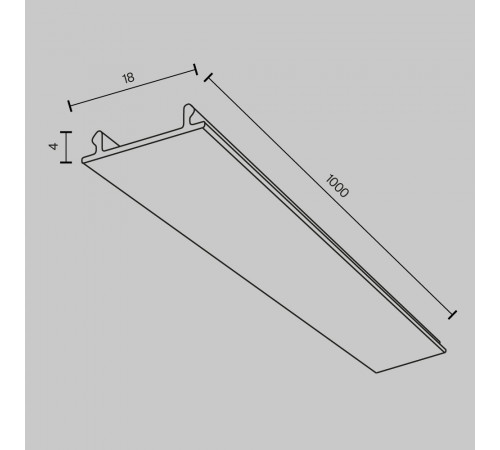 Декоративная накладка 1шт Maytoni Unity/Trinity TRA001DO-1W