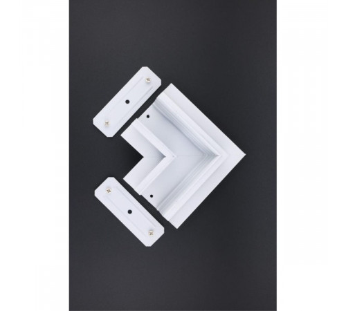 Соединитель угловой плоский для магнитного шинопровода Aployt Magnetic track 220 APL.0285.10.01