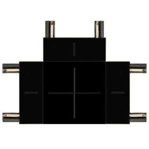 Коннектор Т-образный Эра TRM-S5-CT BK Б0059032