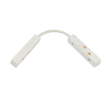 Коннектор питания гибкий для магнитного шинопровода Myfar Accessories for MagLine 23 MT0200-FC-W