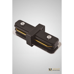 Прямой соединитель для встраиваемого однофазного шинопровод AM Group AM176V BK