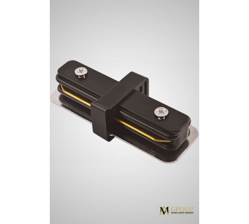 Прямой соединитель для встраиваемого однофазного шинопровод AM Group AM176V BK