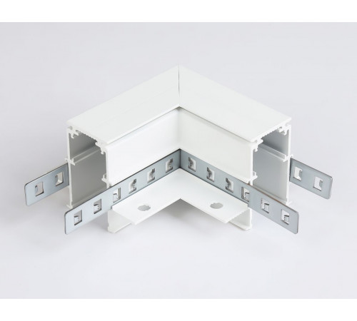 Коннектор угловой для встраиваемого шинопровода под ГКЛ 9,5мм Ambrella Light Magnetic Standard GL3352-9.5