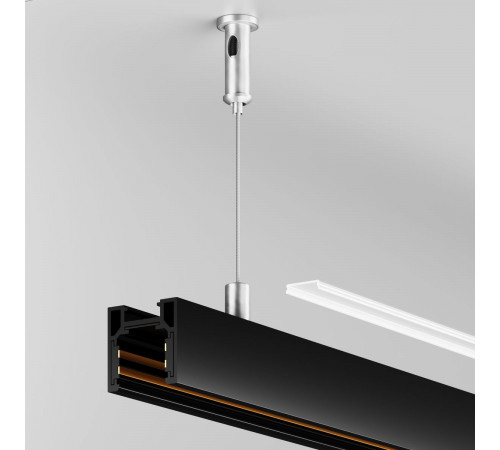 Рассеиватель для низкпрофильного накладного шинопровода Maytoni Technical TRAMN034DC-2W