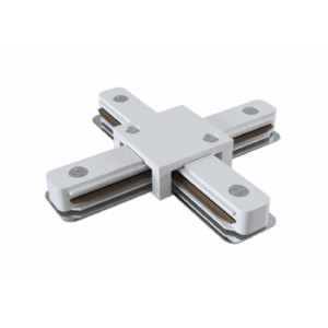 Коннектор X-образный для однофазного шинопровода Эра TR-1PA-СX-WH Б0054469
