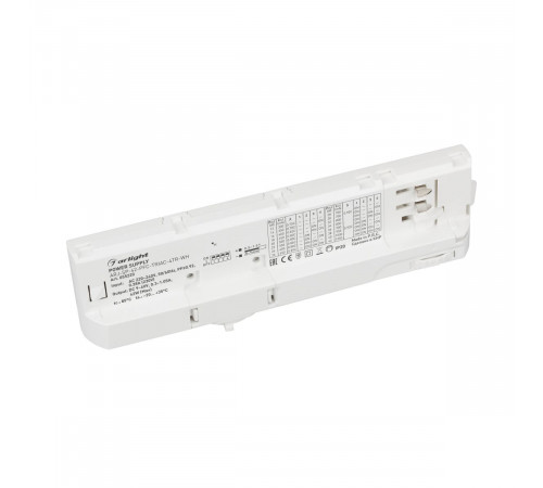 Блок питания для трековых систем Arlight ARJ-SP-42-PFC-TRIAC-4TR-WH (42W, 9-40V, 0.3-1.05A) (IP20 Пластик) 055220