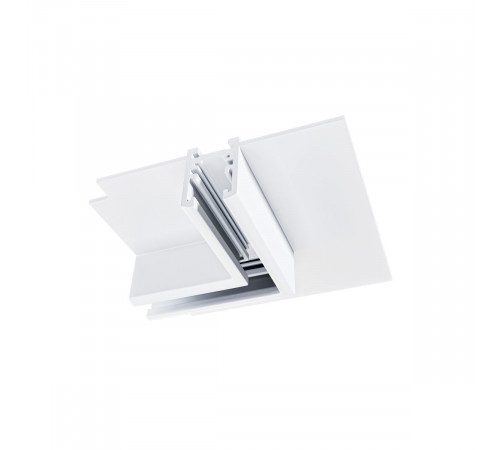 Коннектор угловой для встраиваемого магнитного шинопровода Arlight MAG-MICROCOSM-CON-FDW-L90 (WH) (IP20 Металл) 062720