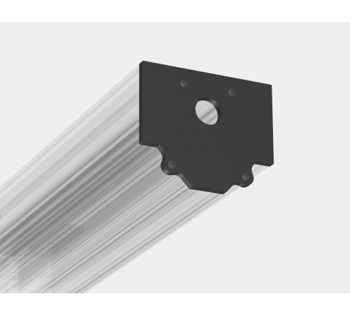 Заглушка для магнитного шинопровода в натяжной потолок 2шт Ambrella Light Track System GL1990