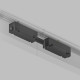 Коннектор Denkirs SMART SLIM BASE TR2422-BK