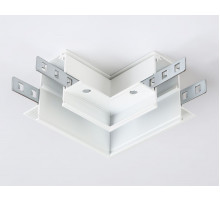 Коннектор угловой для встраиваемого шинопровода под ГКЛ 9,5мм Ambrella Light Magnetic Standard GL3352-9.5