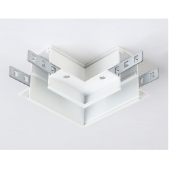 Коннектор угловой для встраиваемого шинопровода под ГКЛ 9,5мм Ambrella Light Magnetic Standard GL3352-9.5