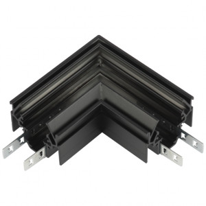 Коннектор угловой для магнитного шинопровода для натяжных потолков ЭРА Nova TRM-PC20-CCN-B Б0063942