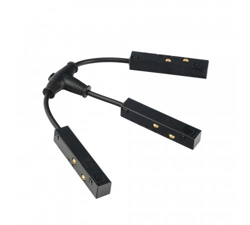 Т-образный коннектор питания гибкий для магнитного шинопровода Myfar Accessories for MagLine 23 MT0200-FCT-B