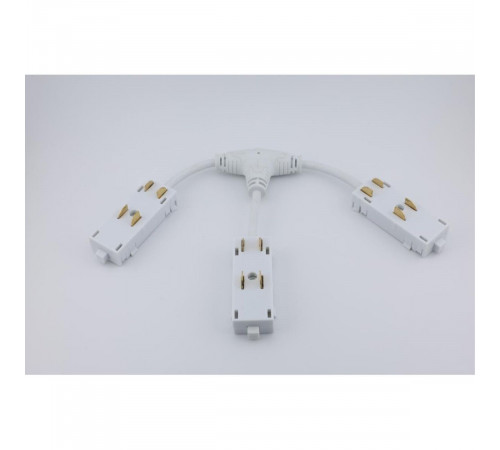 Коннектор питания Т-образный угловой для магнитного шинопровода Aployt Magnetic track 220 APL.0280.10.04