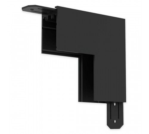 Угловой соединитель внутренний для накладного шинопровода AM Group AM544 BK SMART