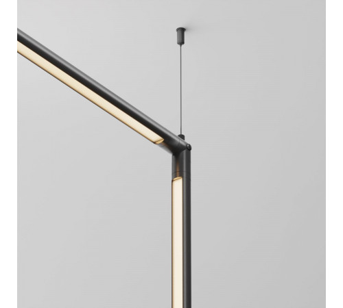 Угловой коннектор без ввода питания Maytoni Shelf CA014CL-B