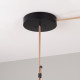 Чаша накладная для блока питания Arlight ART-INBELT-CANOPY-SURFACE-POWER (BK, 48V) 047964