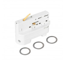 Адаптер для трехфазного трекового светильника Arlight LGD-4TR-ADAPTER-2-WH (D) (IP20 Пластик) 056702