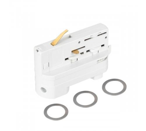 Адаптер для трехфазного трекового светильника Arlight LGD-4TR-ADAPTER-2-WH (D) (IP20 Пластик) 056702 Адаптер для трехфазного трекового светильника Arlight LGD-4TR-ADAPTER-2-WH (D) (IP20 Пластик) 056702