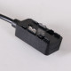 Коннектор для магнитного шинопровода Reluce RL 06302 power corner connector BK