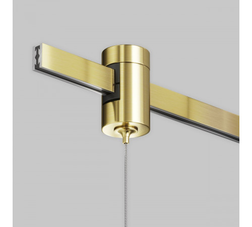 Коннектор с тросовым подвесом для магнитного шинопровода Maytoni Technical Tau Flarity TRA154SW-1BS Коннектор с тросовым подвесом для магнитного шинопровода Maytoni Technical Tau Flarity TRA154SW-1BS