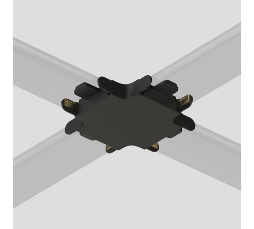 Х-коннектор для шинопровода Denkirs Air Base TR5234-BK Х-коннектор для шинопровода Denkirs Air Base TR5234-BK