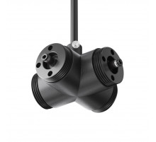 Х-образный вертикальный коннектор с вводом питания Maytoni Shelf CA017TX-P-B