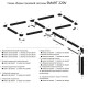 Угловой соединитель AM Group AM543 WH SMART