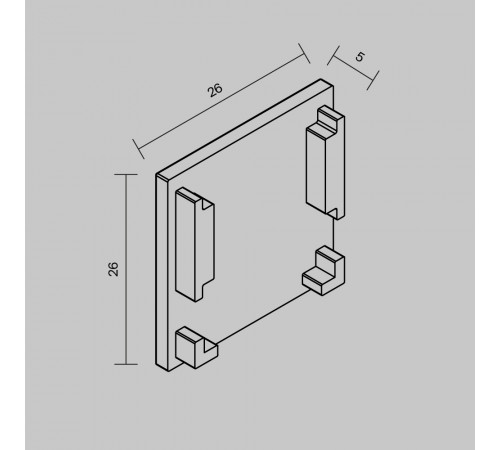 Заглушка Maytoni Technical Exility TRAMN034EC-41B