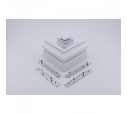 Соединитель для магнитного шинопровода угловой плоский для натяжного потолка Aployt Magnetic track 220 APL.0286.10.02