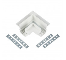 Коннектор угловой для магнитного шинопровода Myfar Accessories for MagLine 23 MT0200-CL-W