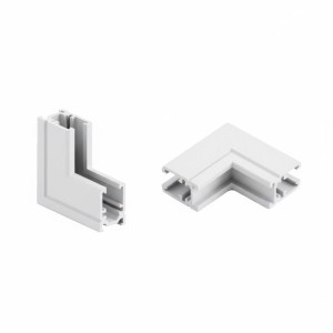 Коннектор угловой для накладного магнитного шинопровода Arlight MAG-MICROCOSM-CON-L90-INT (WH, внутренний) (IP20 Металл) 062723