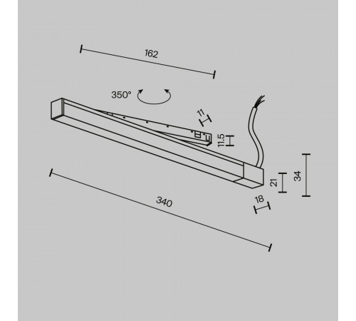 Источник напряжения Maytoni Technical Power Supply Exility X 48В 150Вт TRX239DR-150B