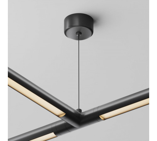 Тросовый подвес с потолочной чашей Maytoni Shelf CA029SW-L1000-B Тросовый подвес с потолочной чашей Maytoni Shelf CA029SW-L1000-B